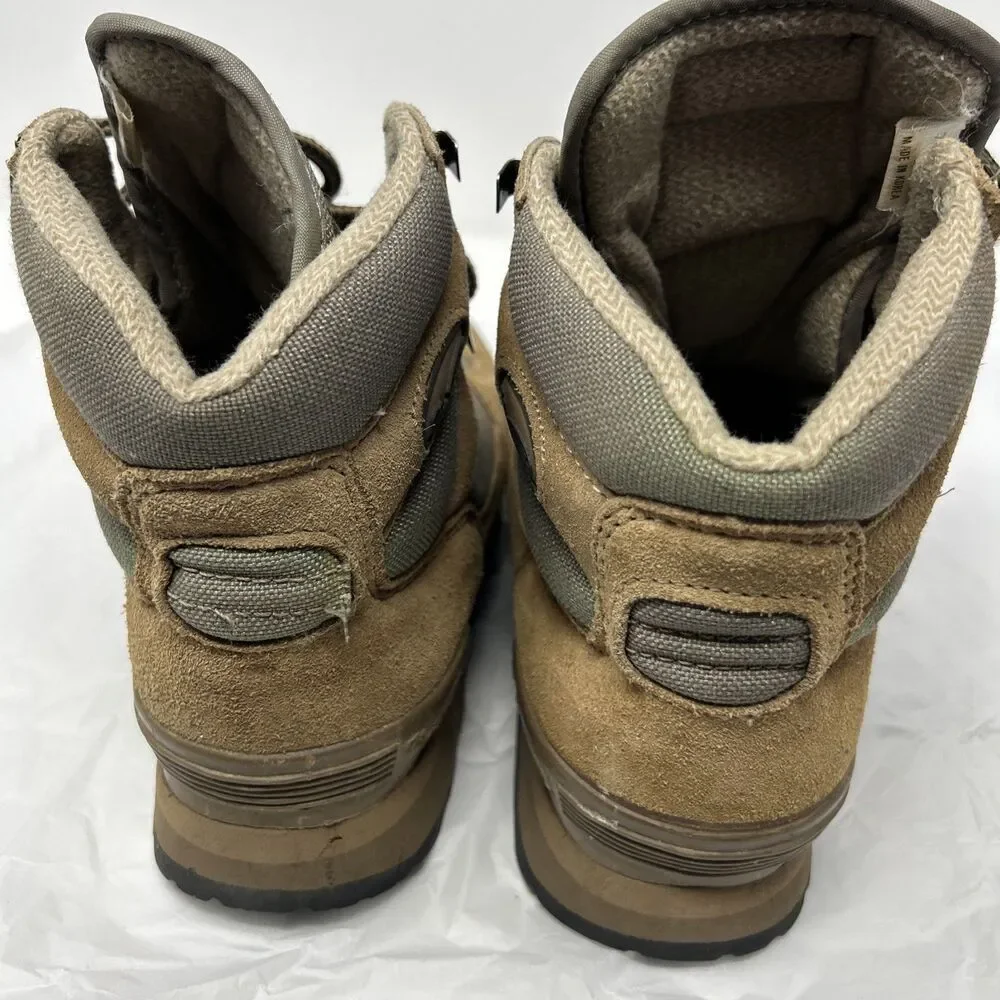 Vasque Boots Mens 8 Hiking Lace Up Ankle Bootie 7583 1 Brown Suede Comfort
